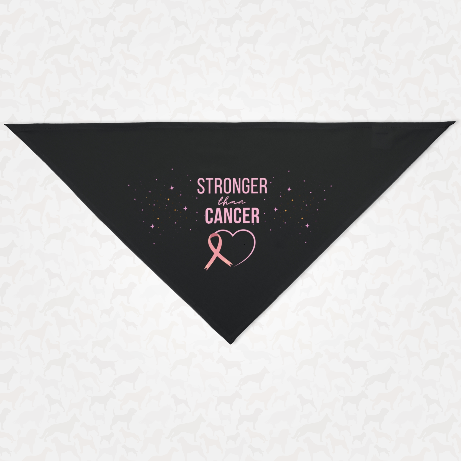 White Breast Cancer discount bandana