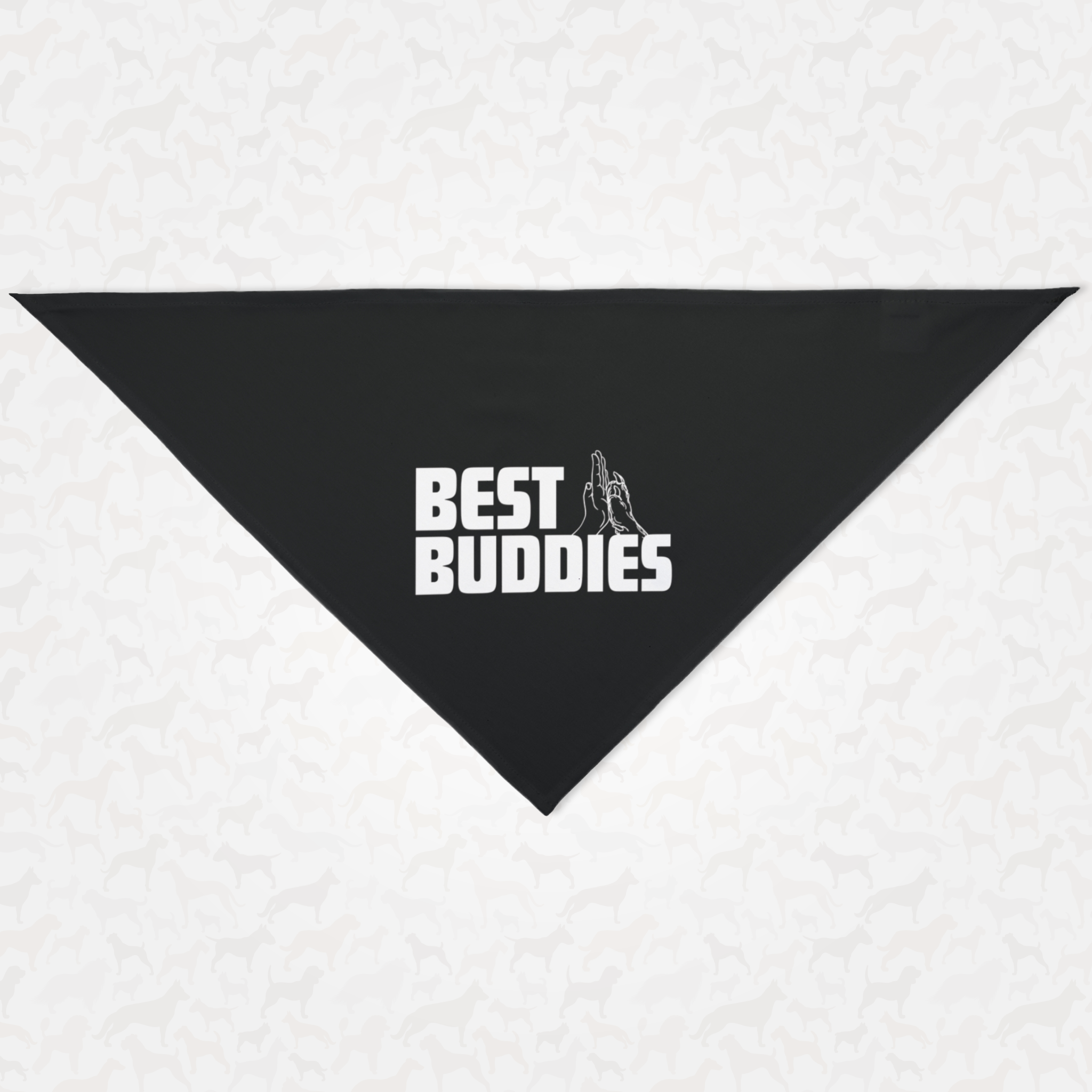 Cute dog bandana saying Best Buddies.